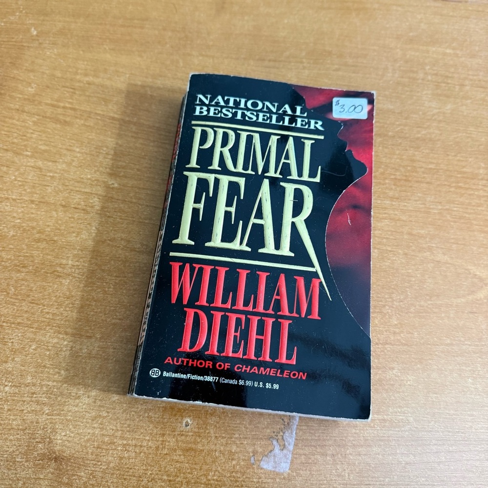 Primal Fear Paperback Book‎